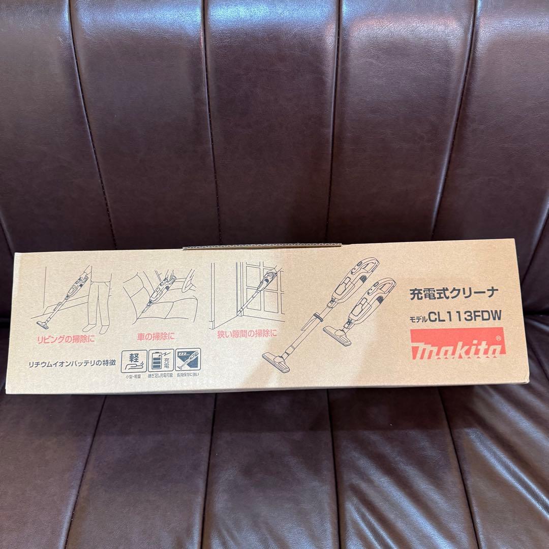 【新品未使用】マキタ 充電式クリーナー CL113FDW オレンジmakita