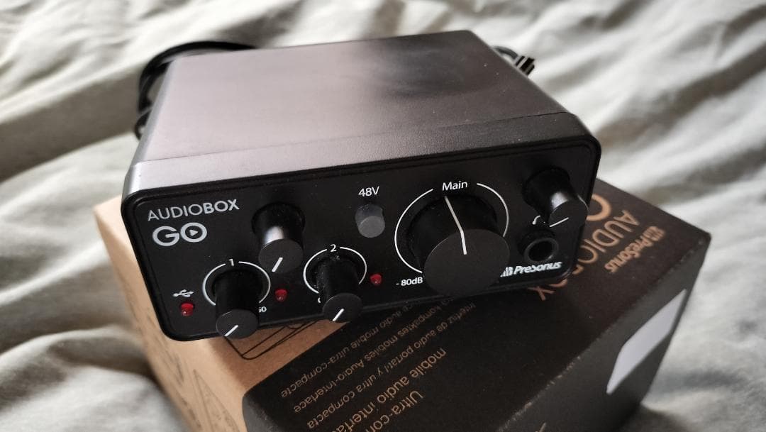 PreSonus AUDIOBOX GO オーディオインターフェイス