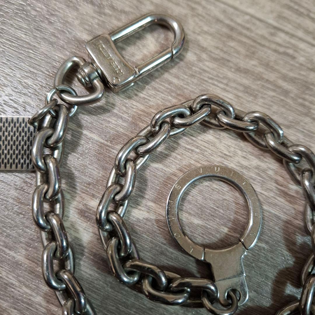 正規品　LOUIS VUITTON ウォレットチェーン ステンレス　中古