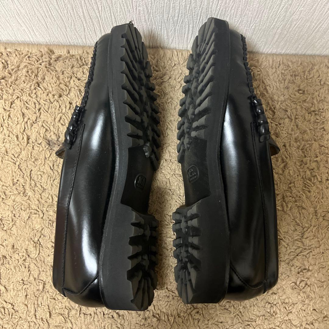 G.H. Bass ブラックレザー ローファー