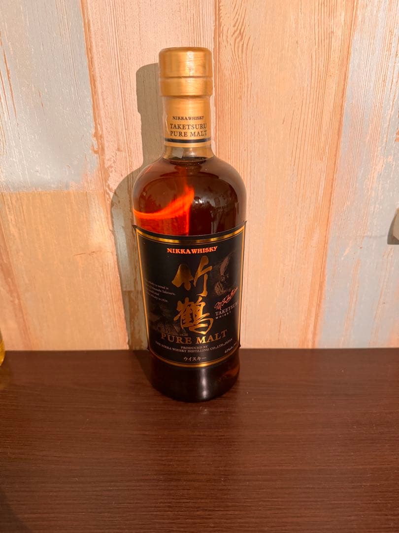 ニッカウヰスキー 竹鶴ピュアモルト 旧ラベル