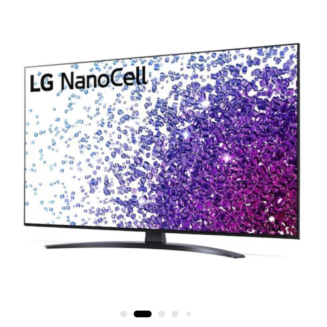 全国送料込❣️新品保管品。次世代LG50型4Kチューナ内蔵NanoCell TV
