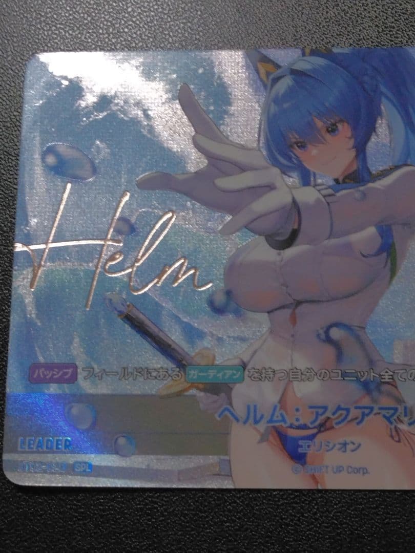 NIVELARENA NIKKEザキングダム SPLヘルムアクアマリンサイン入り