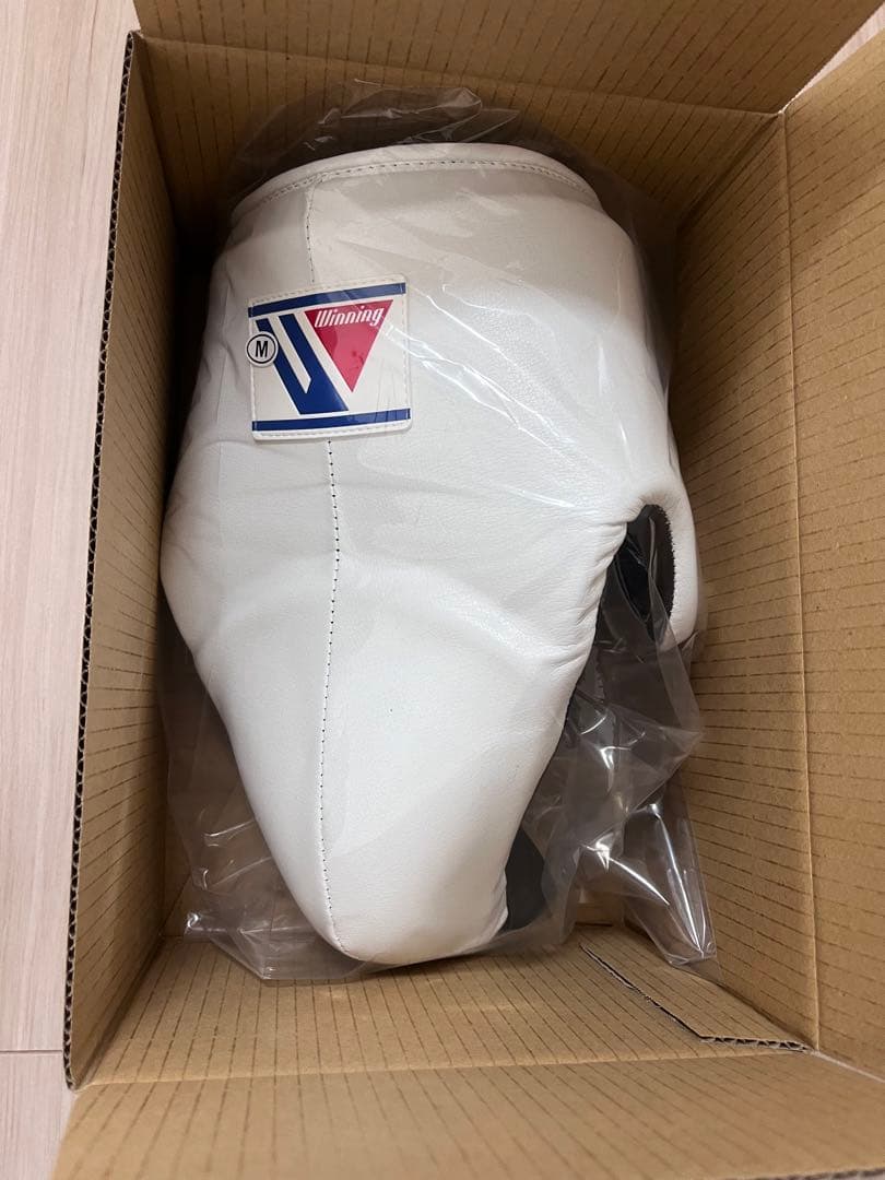 Winning本日値下済！カッププロテクター正規品白Mサイズ新品未使用袋未開封品