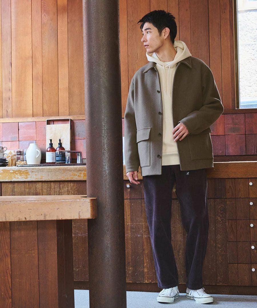 24AW未使用級✨ greenlabel SENTDALEWOOL カバーオール