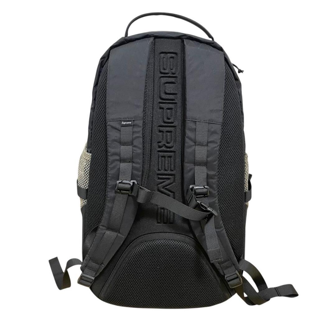 シュプリーム バックパック リュックサック 3D ロゴ 青 ブルー 黒 ブラック
