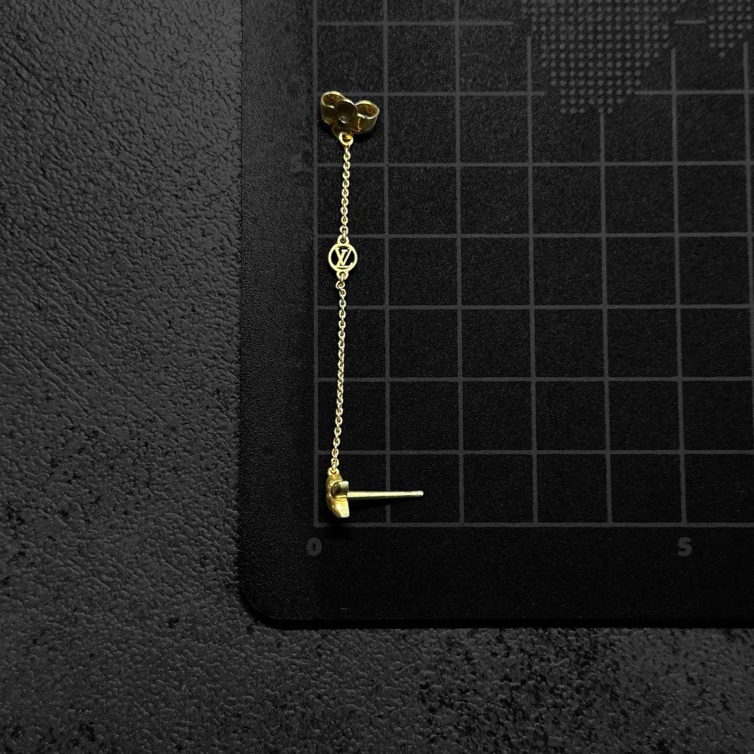 LOUIS VUITTON Petit Louis Earrings 片耳のみ
