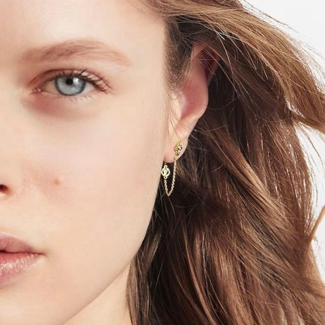 LOUIS VUITTON Petit Louis Earrings 片耳のみ