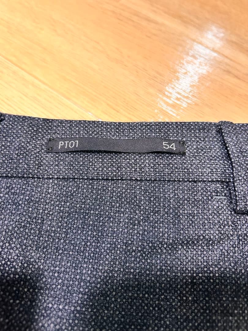 未使用　PT01 ウールツイード　バーズアイ　スーパー110s 54