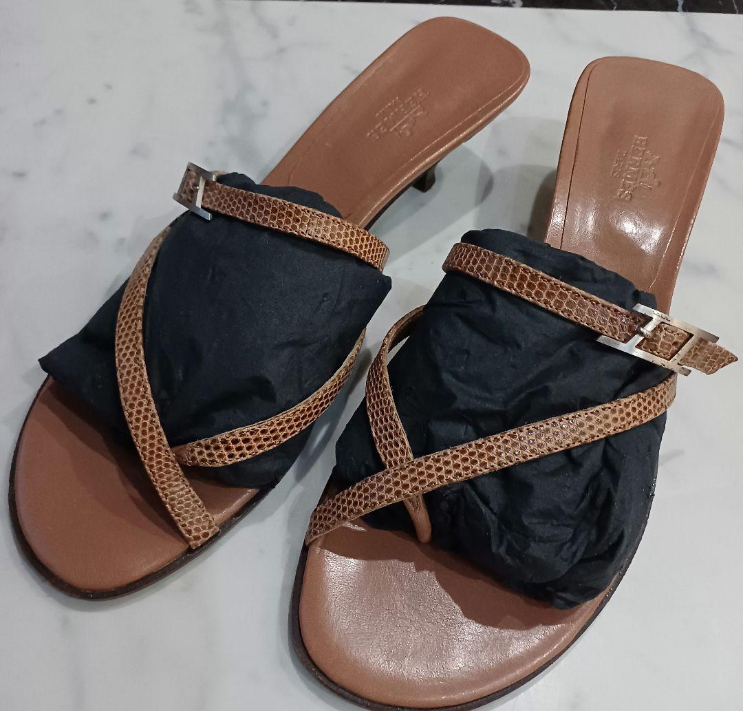 【sonoさま専用】HERMES ミュール　38サイズ