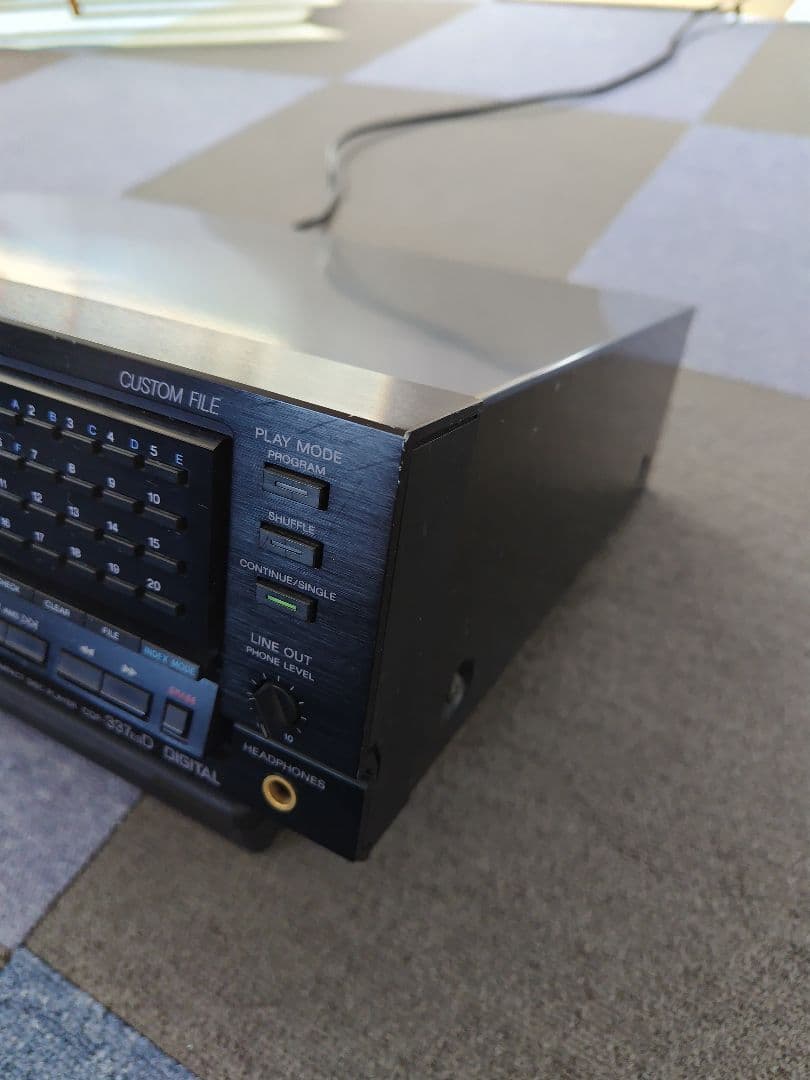 ソニー「CDP-337ESD」CDプレイヤー