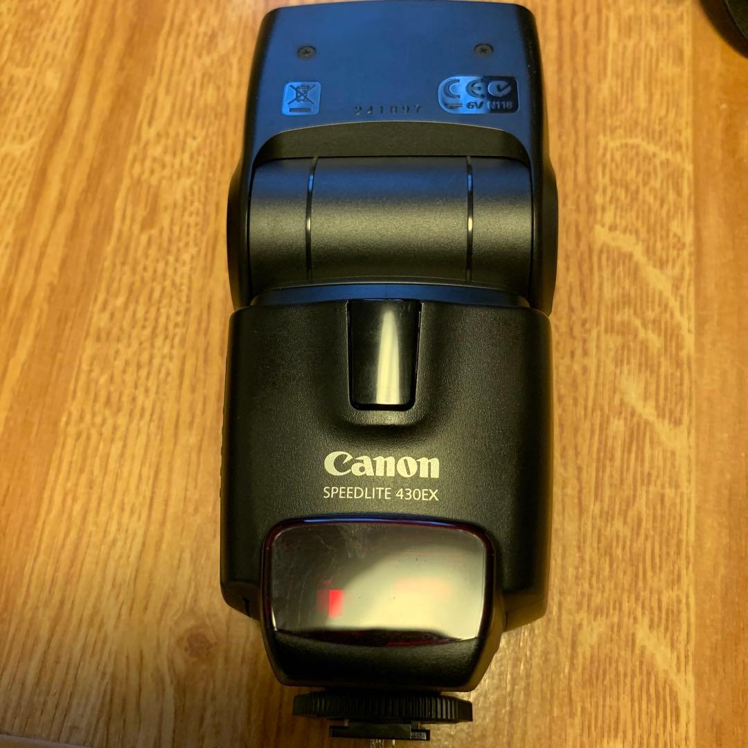 Canon EOS Kiss X7一眼レフカメラ/SPEEDLITE 430EX