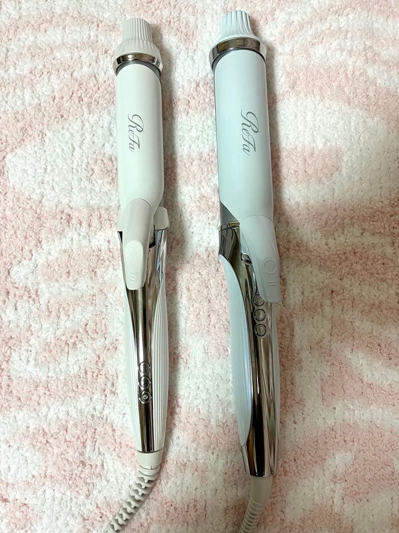 マイマイ　 ReFa カールヘアアイロン ホワイト　32㎜