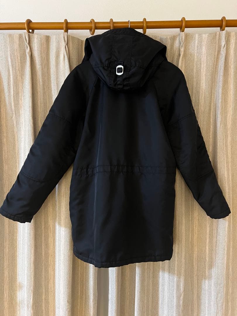 Miu Miu ブラック フード付きアウター
