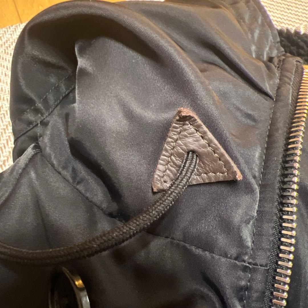 Miu Miu ブラック フード付きアウター