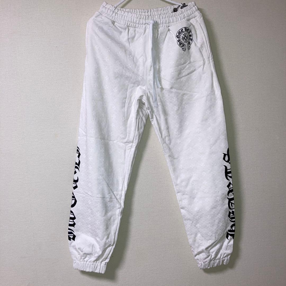 モ*ガ様 CHROME HEARTS スウェットパンツ　白　ホワイト　XLサイズ