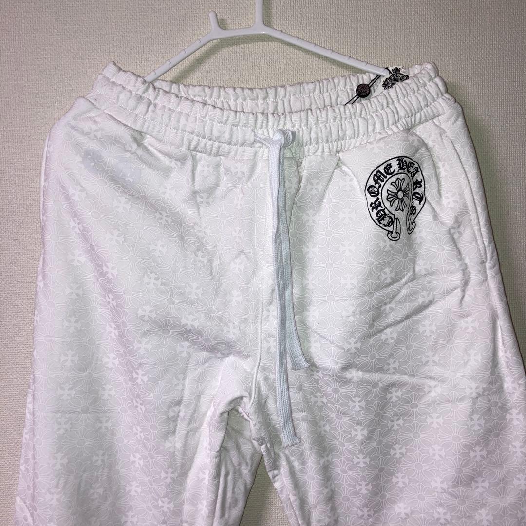 モ*ガ様 CHROME HEARTS スウェットパンツ　白　ホワイト　XLサイズ