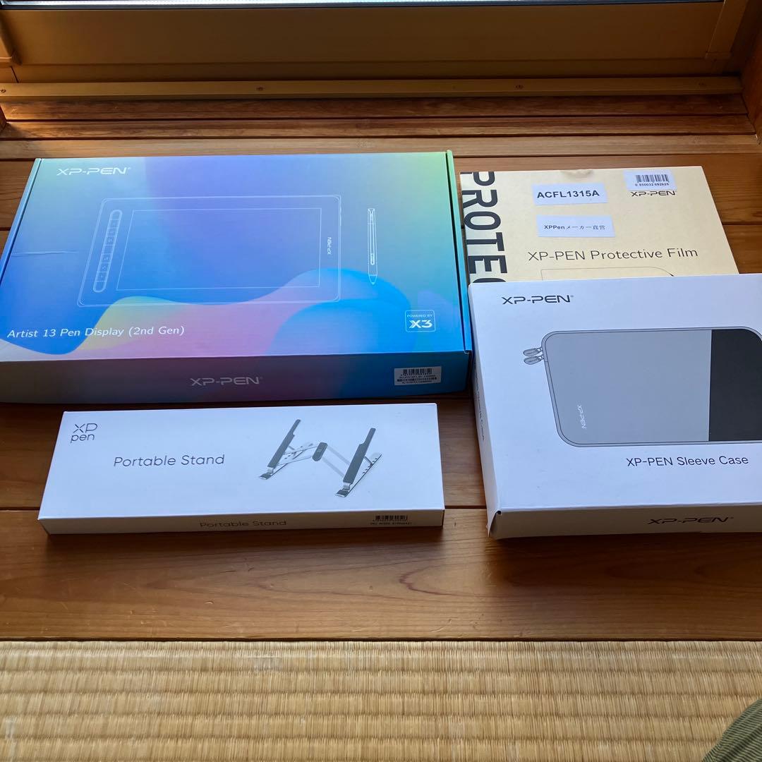 XP-Pen Artist 13 2nd 液晶ペンタブレット本体 おまけ付き