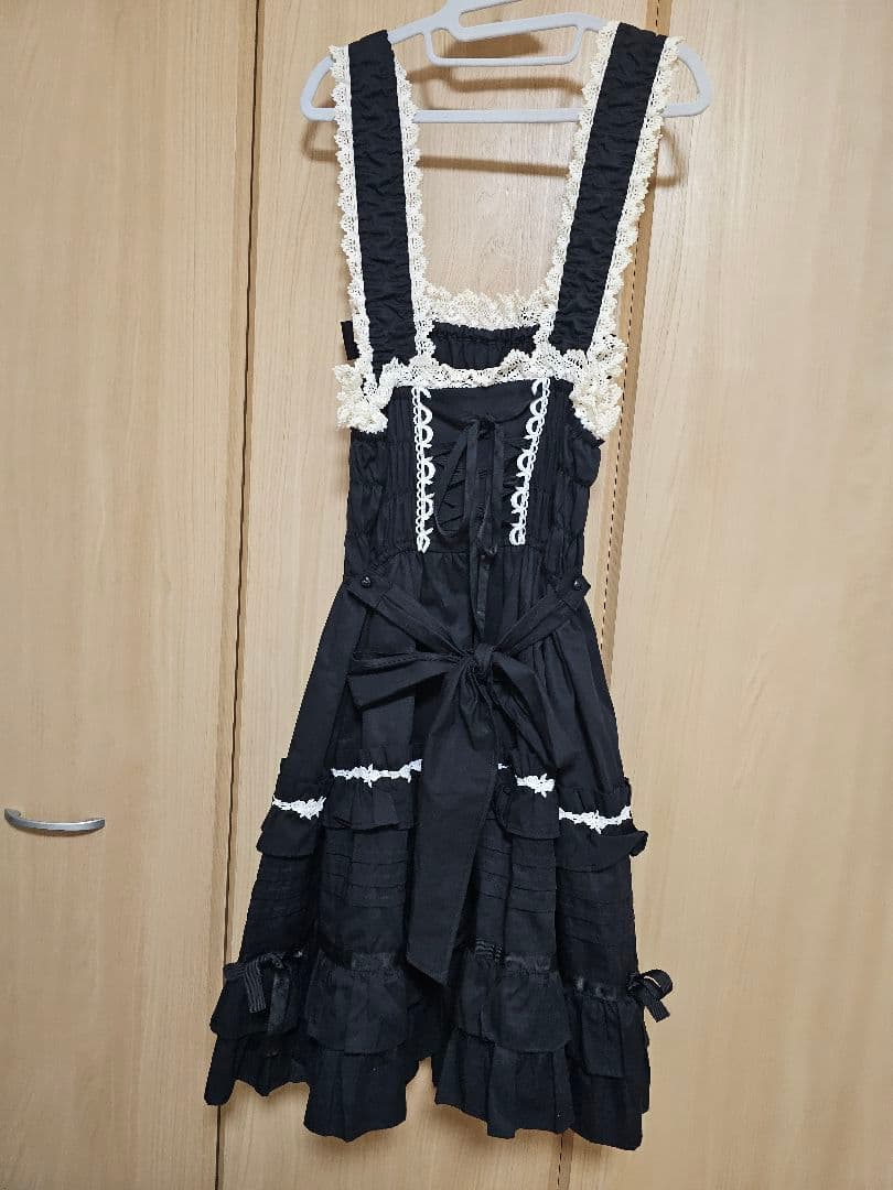 ベイビーザスターズシャインブライト　シャーリングJSK ブラック