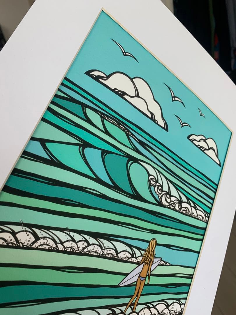 Heather Brown ヘザー・ブラウンの作品5点セット サーフアート