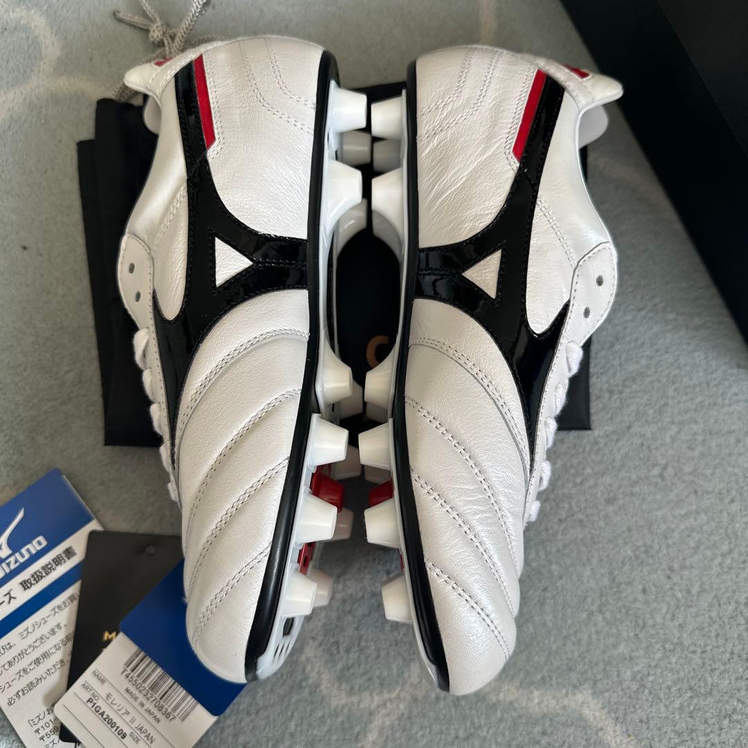 モレリア2 自宅で試し履きのみ　23.5 ミズノ　未使用　革