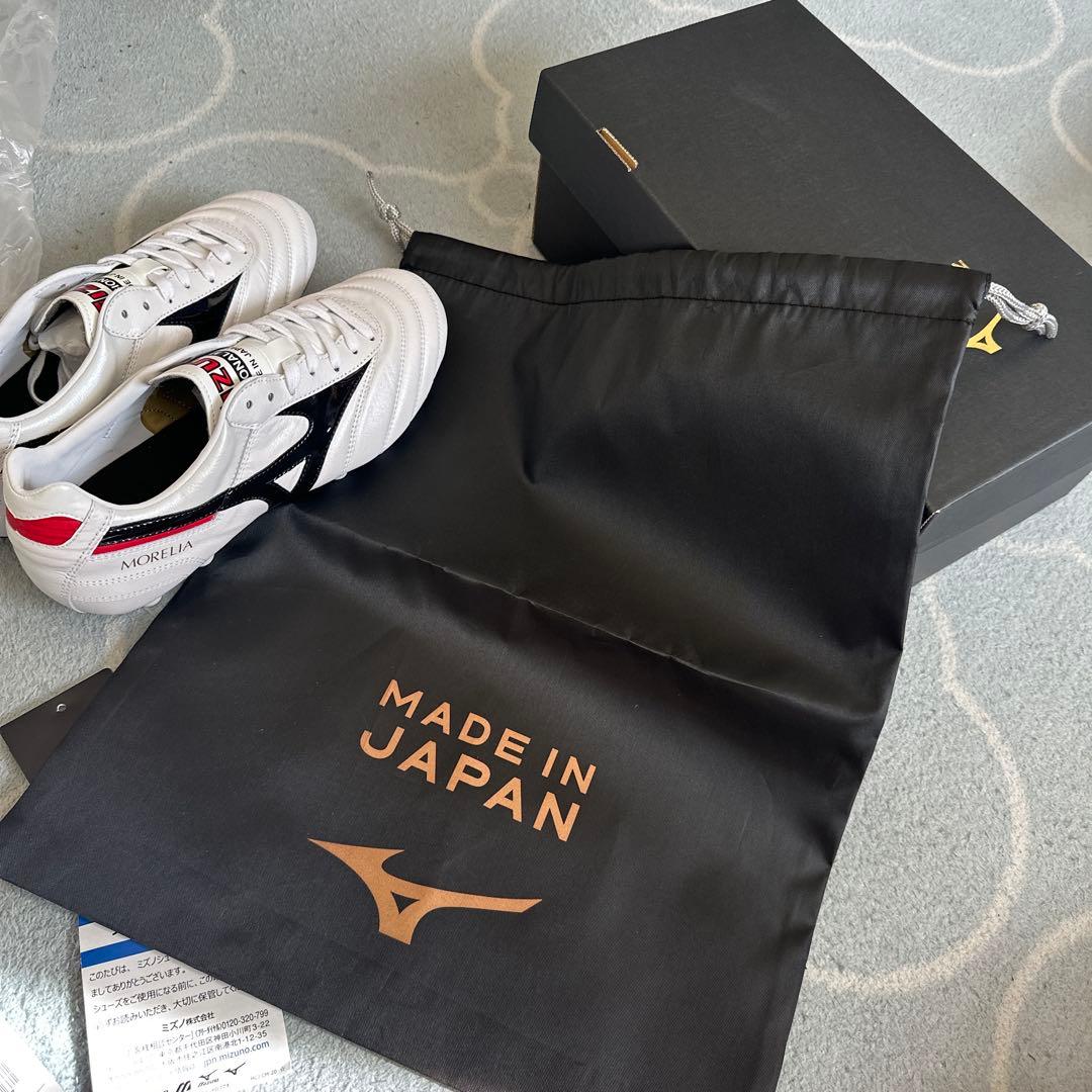 モレリア2 自宅で試し履きのみ　23.5 ミズノ　未使用　革
