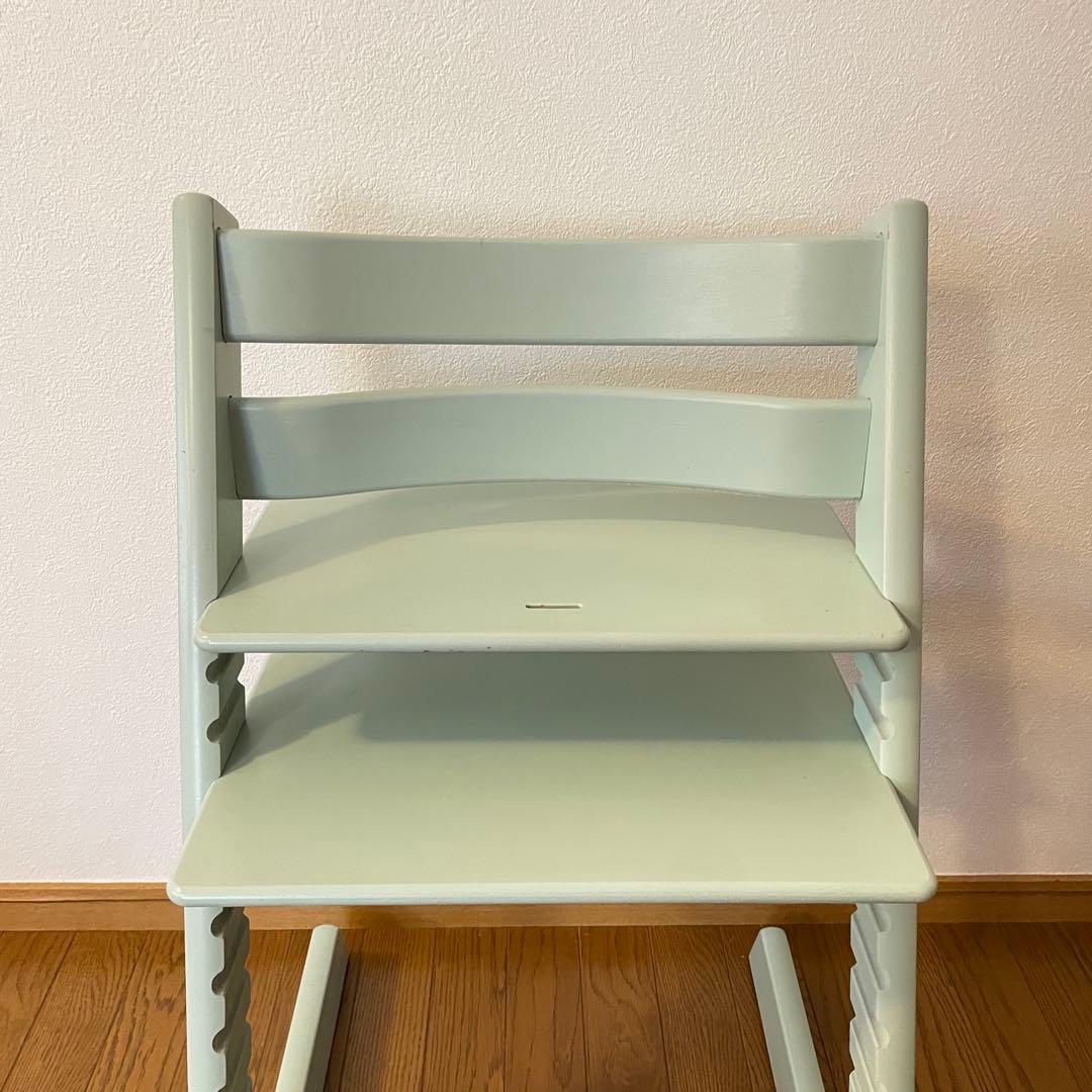 ストッケ　トリップ トラップ　ベビーチェア+ベビーセット　ソフトミント　SN.6