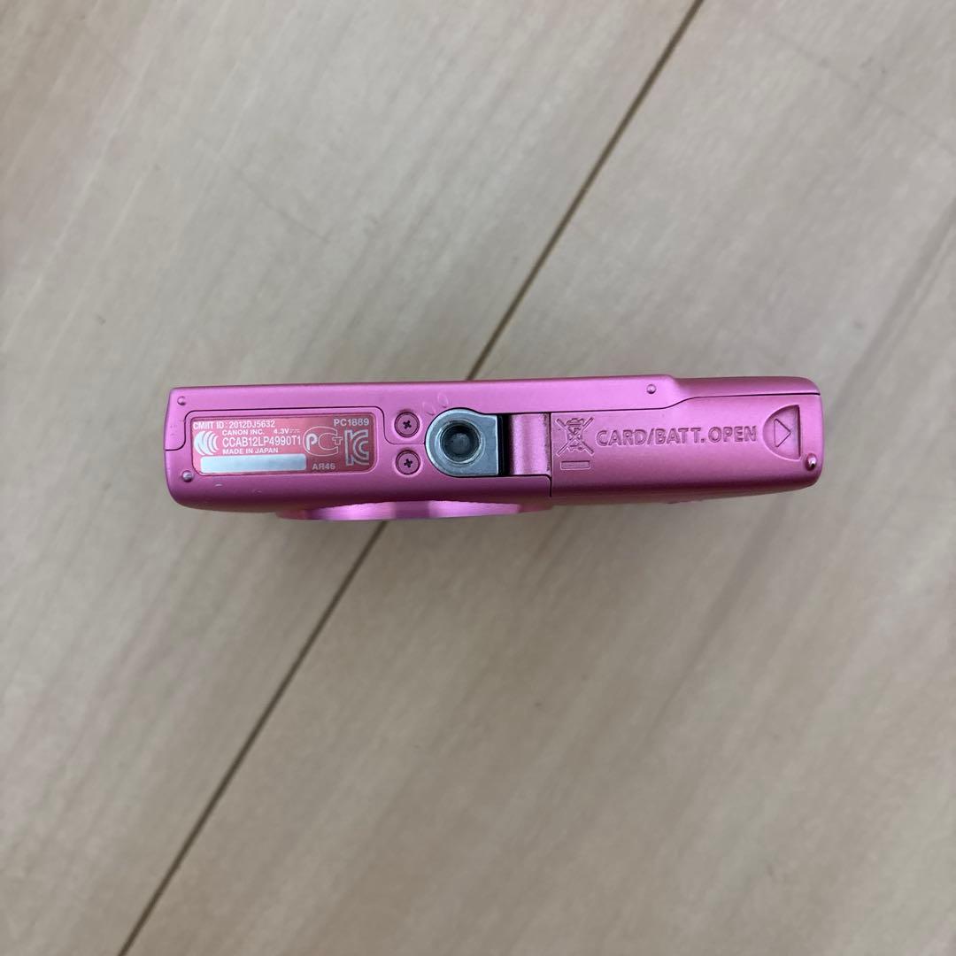 動作品 Canon Ixy 620F ピンク コンパクトデジタルカメラ