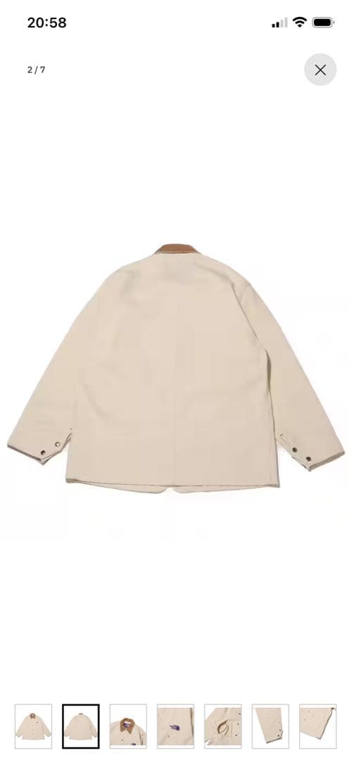 つばめさん専用ザノースフェイス パープルレーベル　デニムフィールドジャケット