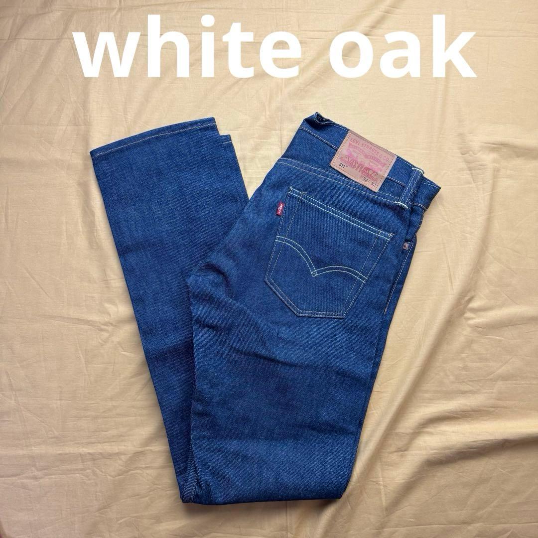 新品】リーバイスLEVI'S 511 W32 L32 米国製WHITE OAK