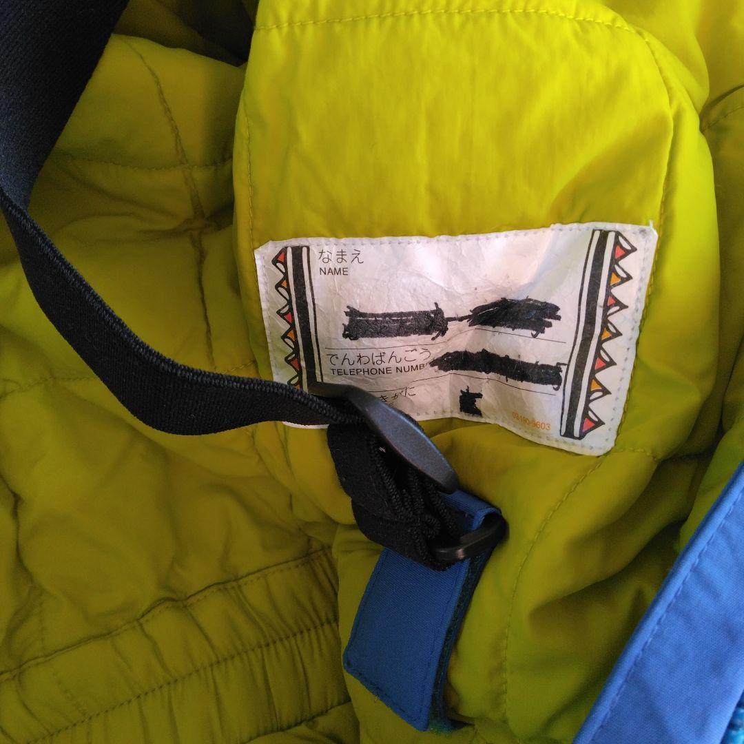 mont-bell モンベル スキーウェア 120 ゴーグル・手袋付き3点セット