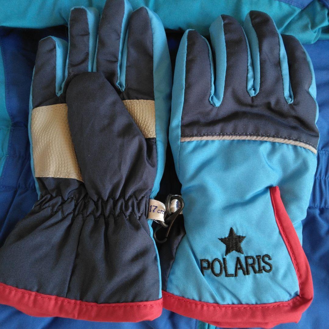 mont-bell モンベル スキーウェア 120 ゴーグル・手袋付き3点セット