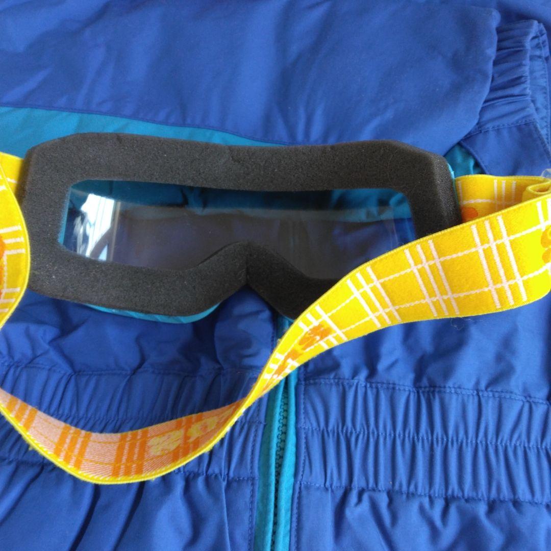 mont-bell モンベル スキーウェア 120 ゴーグル・手袋付き3点セット