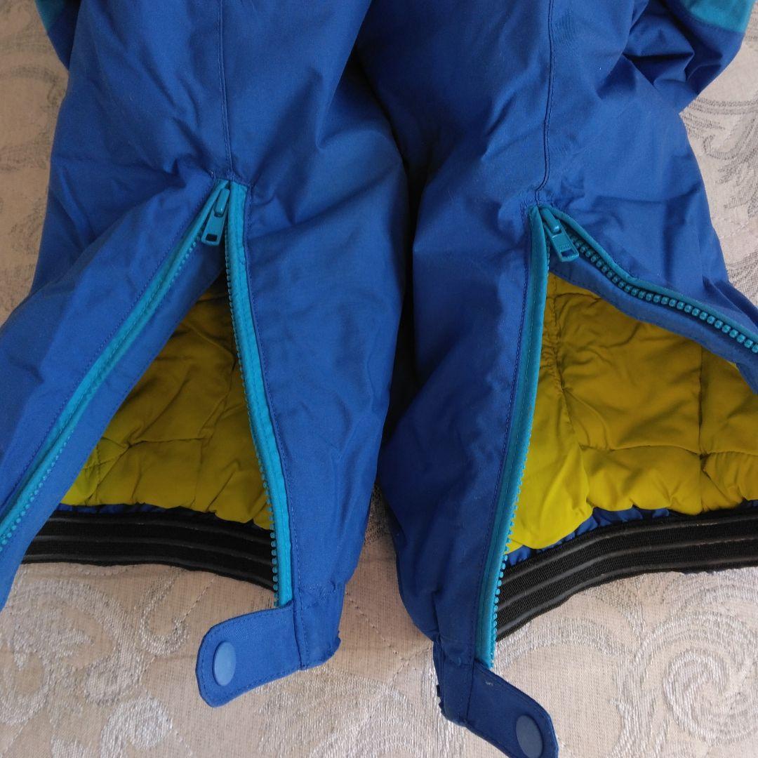 mont-bell モンベル スキーウェア 120 ゴーグル・手袋付き3点セット