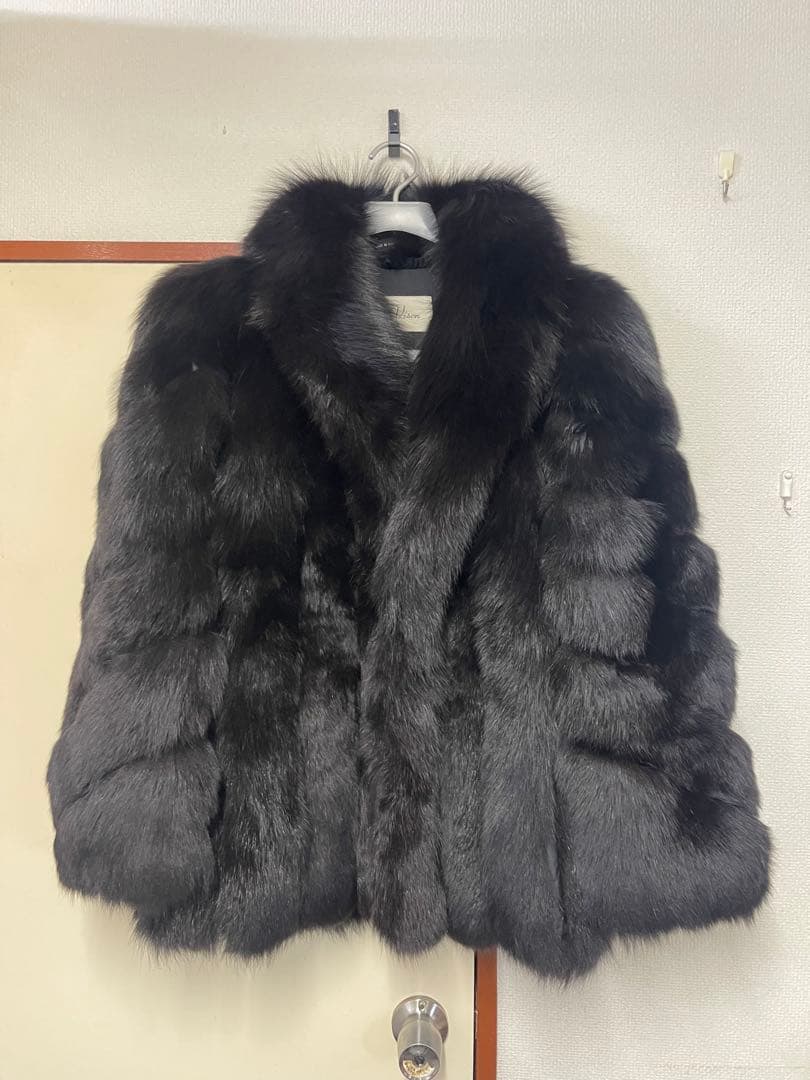 サガフォックス　ブラックファーコート  Belle Vison 9号