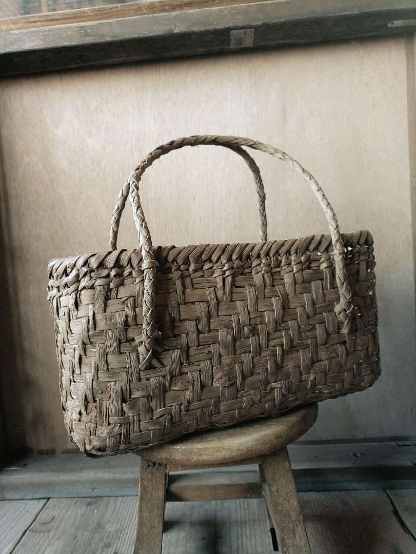 kanae 信州安曇野の山葡萄かごバック。里山手仕事