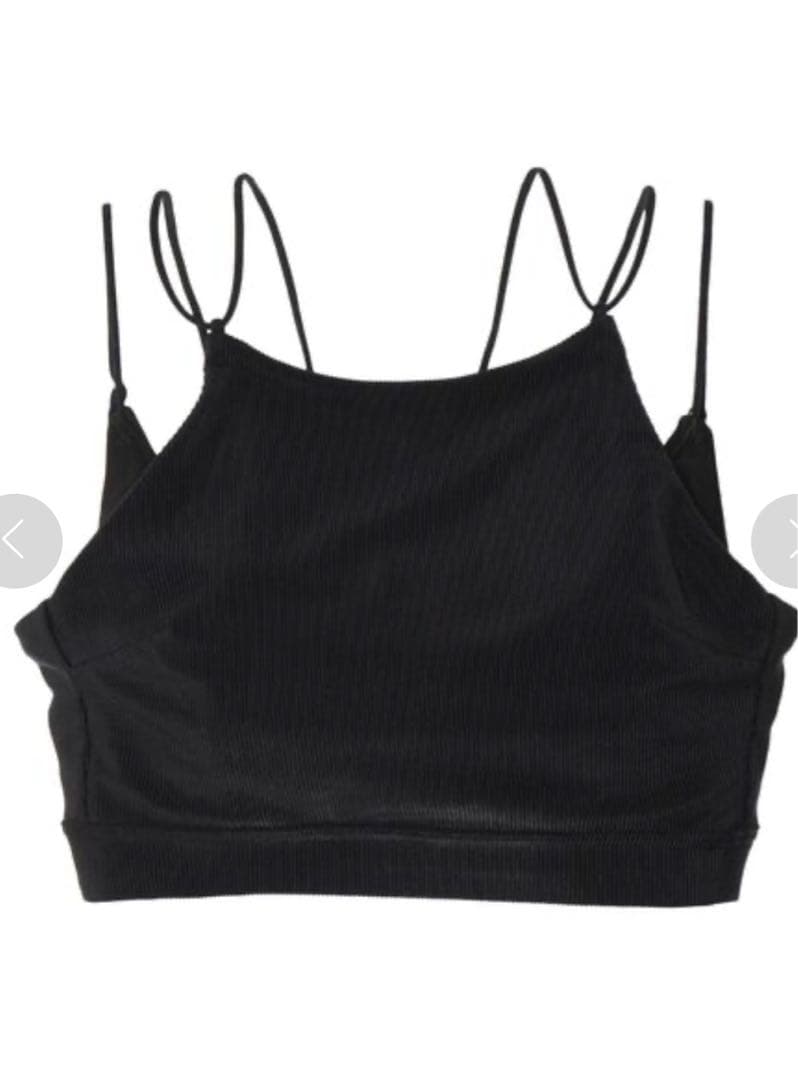 UN3D.水着レイヤードブラトップ