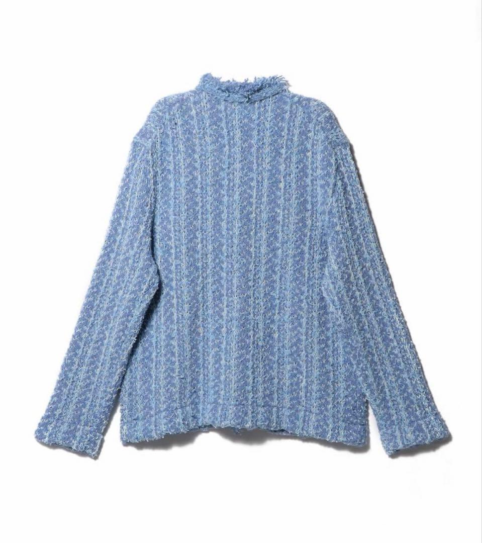 【超美品】ツイーディーニットジャケット　定価¥50,600（税込）