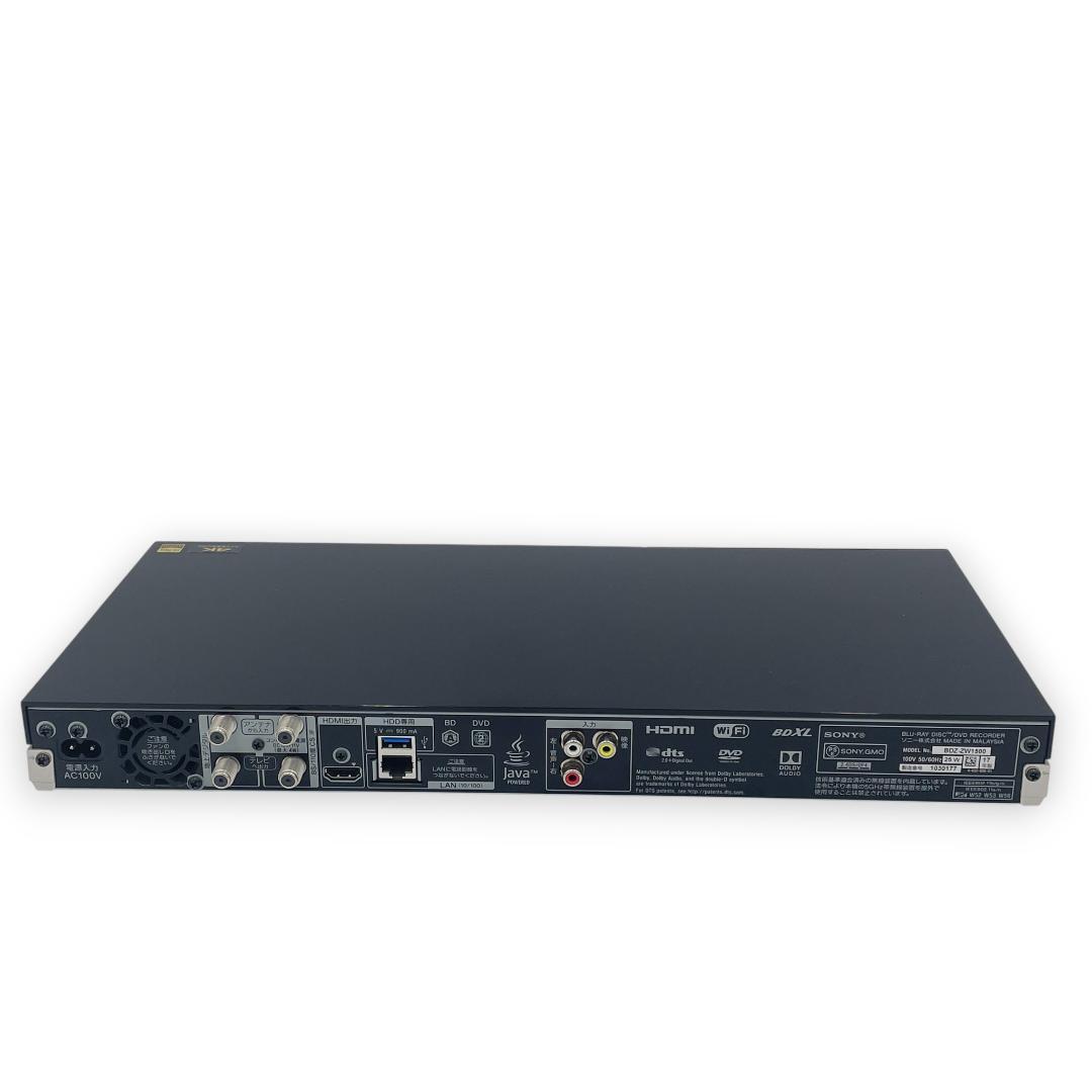【動作確認済】SONY 4K対応ブルーレイレコーダー/ 2017年製