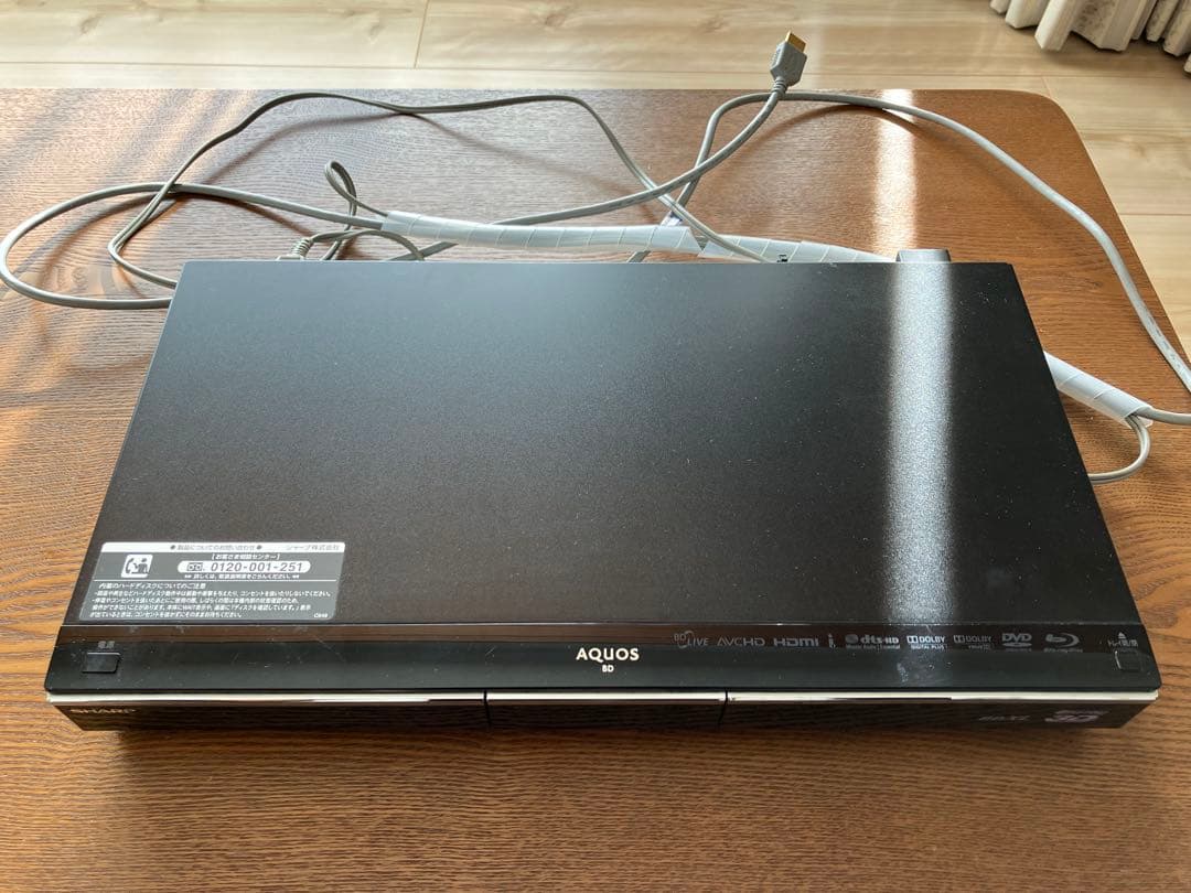 AQUOS ブルーレイレコーダー BD-HDW80