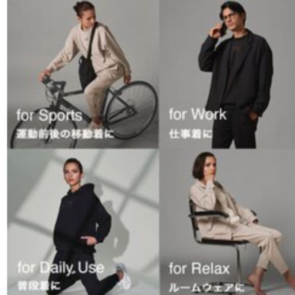 SIXPAD シックスパッド リカバリーウェア クルーネック＆パンツ 上下