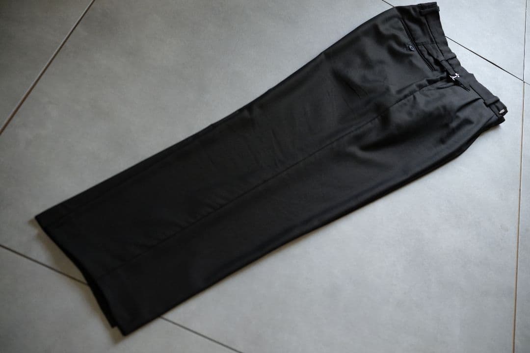 Florence brown wool silk serge サイズ2