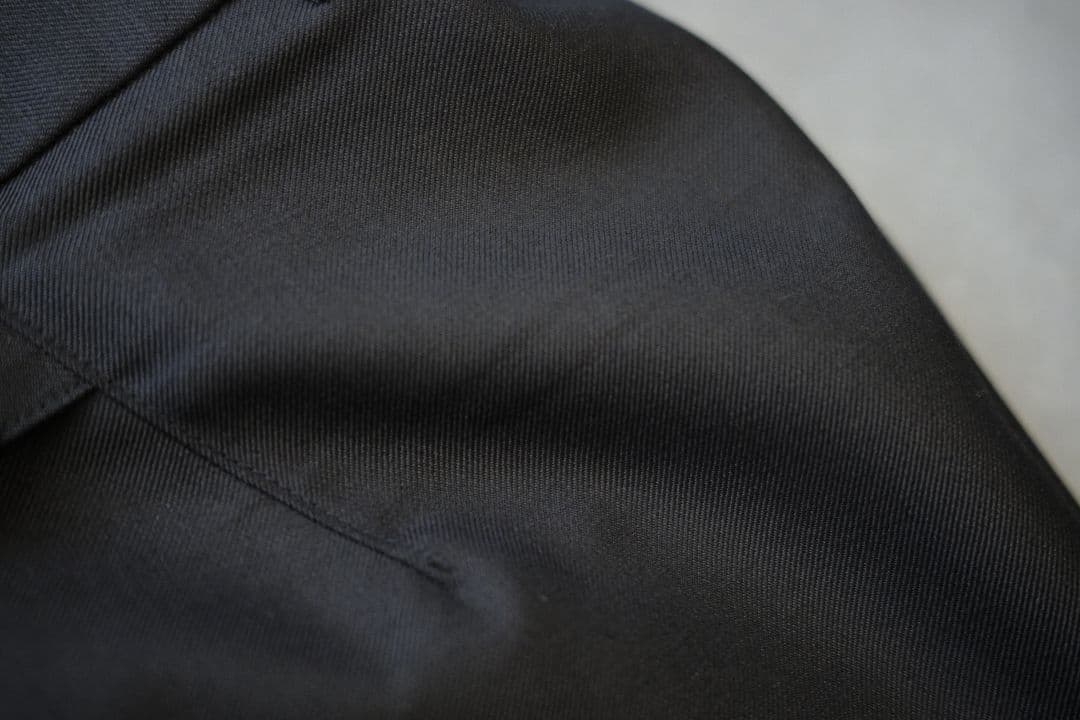 Florence brown wool silk serge サイズ2