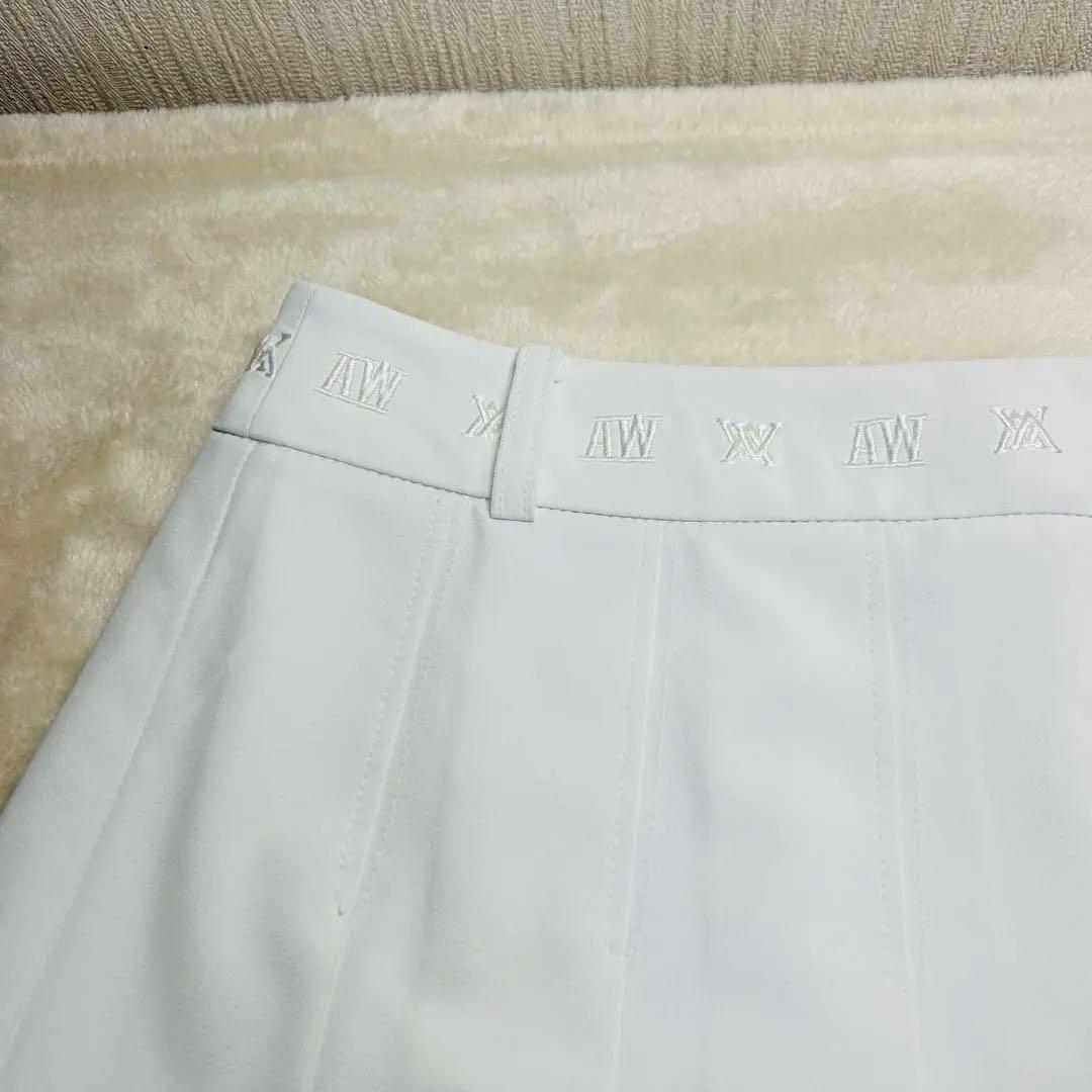 ANEW GOLF ホワイト プリーツスカート　美品✨　XXS 61サイズ