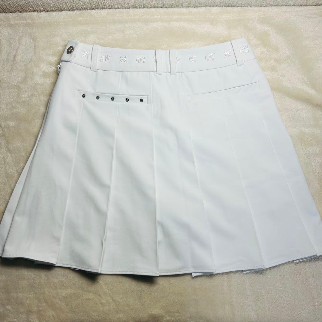 ANEW GOLF ホワイト プリーツスカート　美品✨　XXS 61サイズ