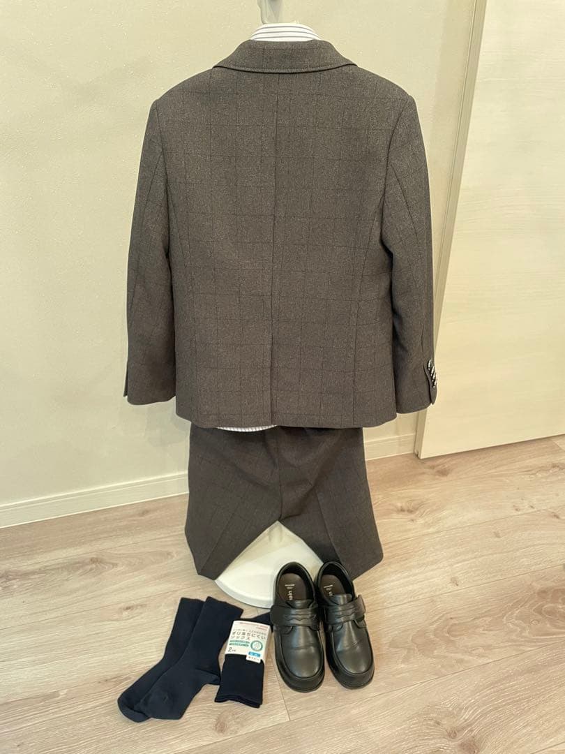 Waltz by BEAMS DESIGN スーツ チャコールグレーと靴セット