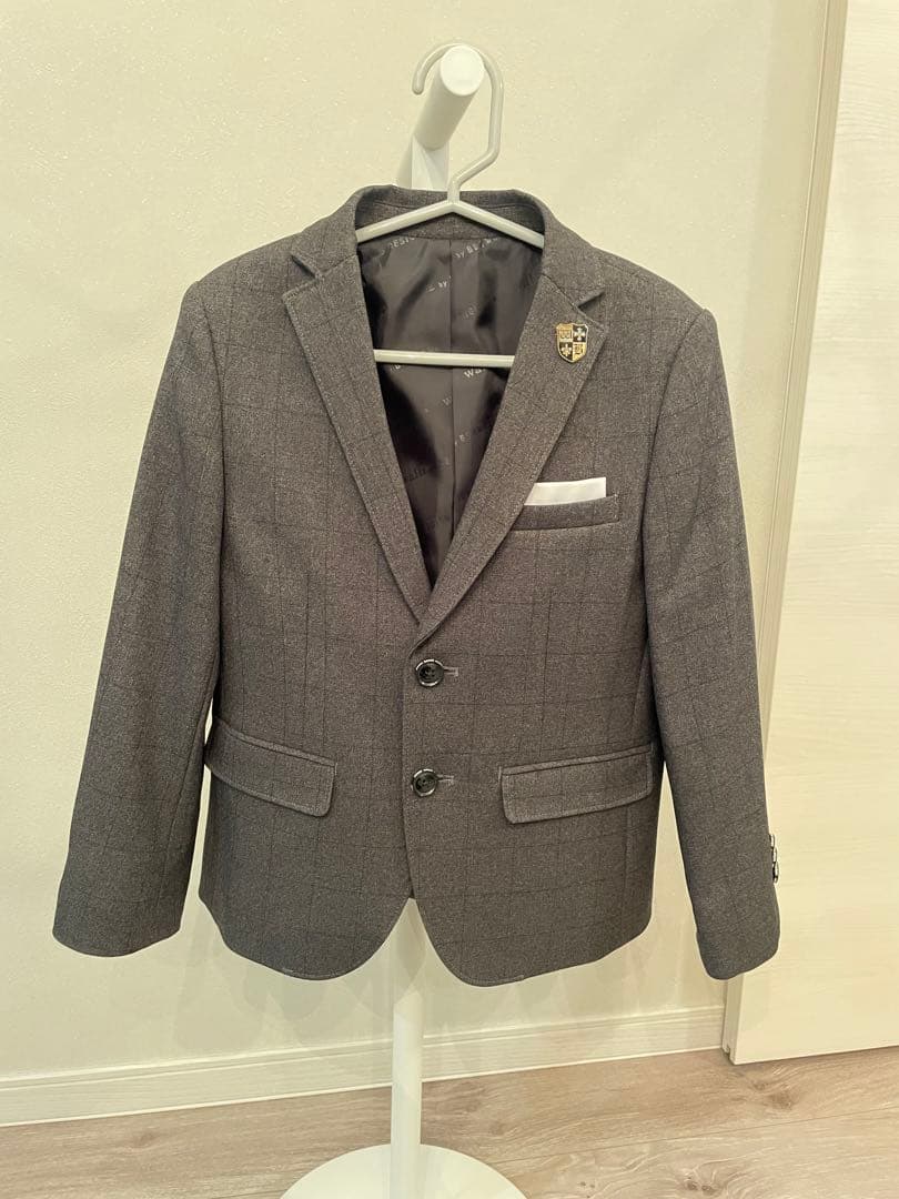 Waltz by BEAMS DESIGN スーツ チャコールグレーと靴セット