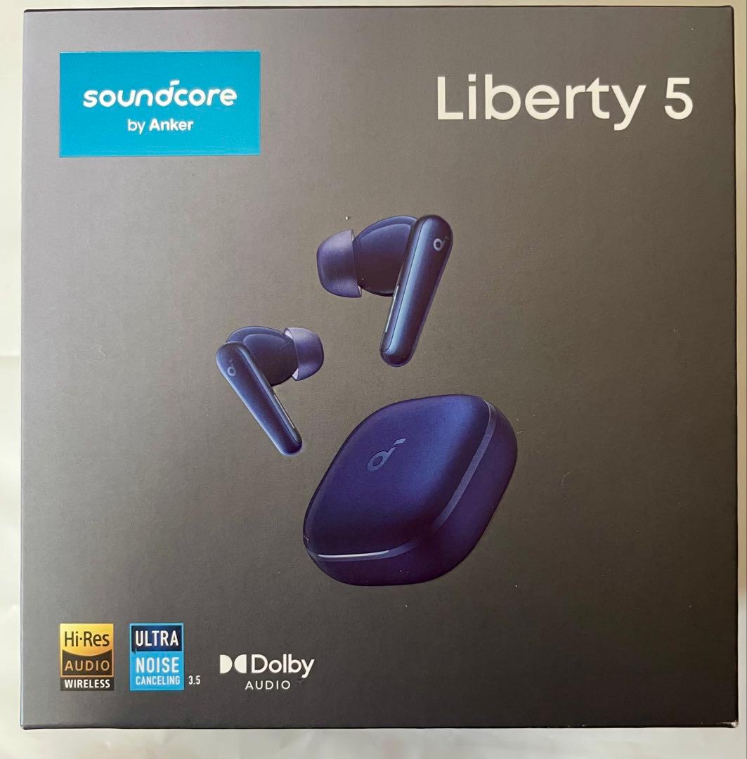 美品 Anker Soundcore Liberty 5 ディープブルー