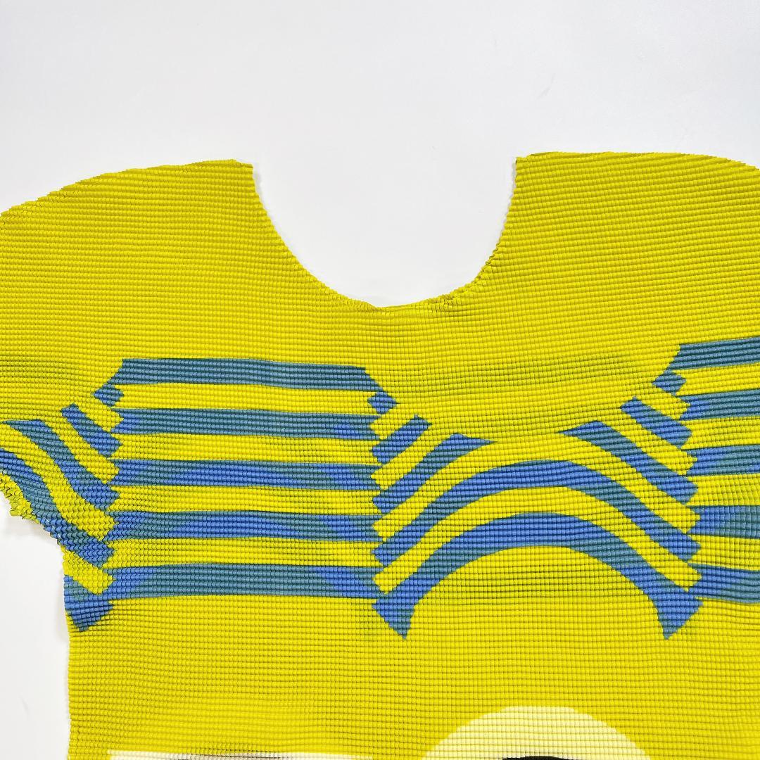 ISSEY MIYAKE me 半袖 プリーツ カットソー トップス フリー