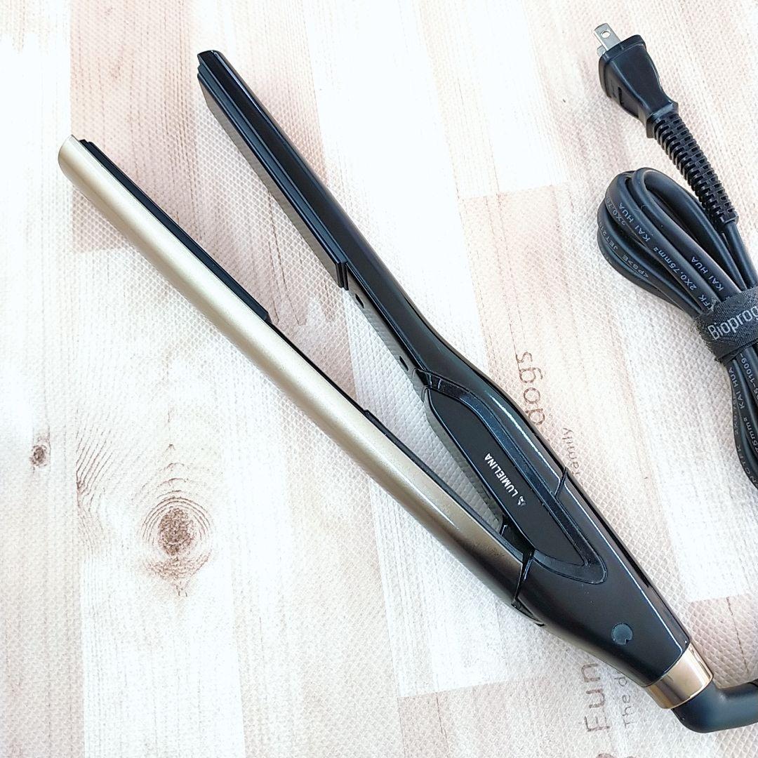 ほぼ未使用○リュミエリーナ ヘアビューロン 4D Plus ストレート アイロン